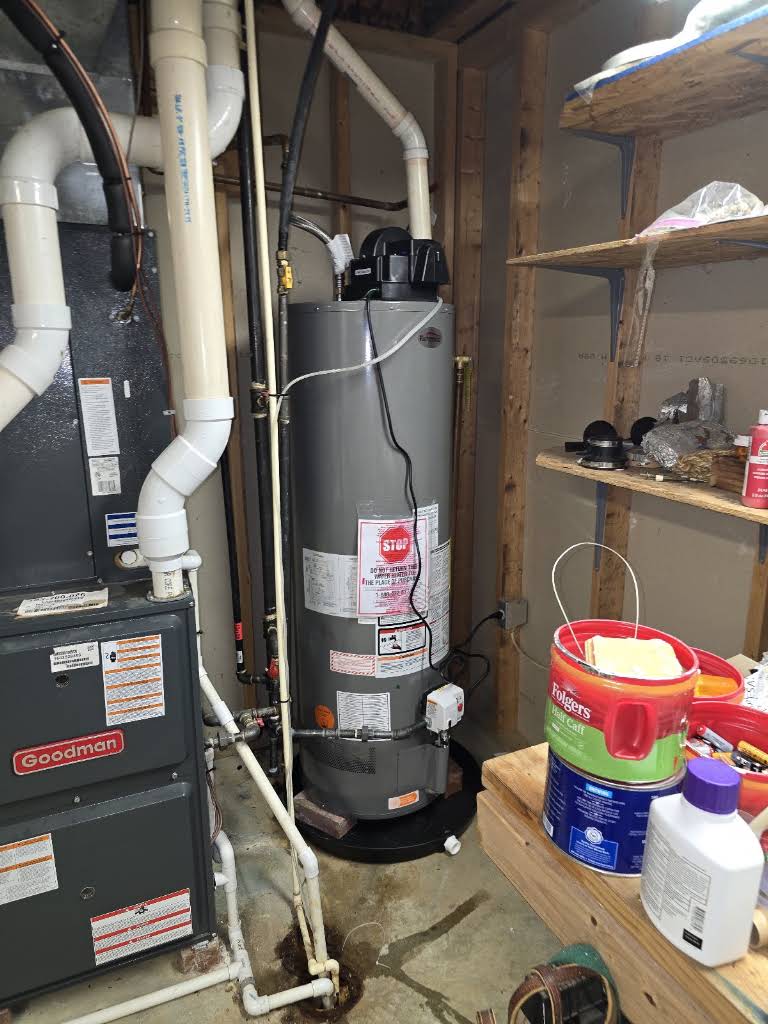 RWC Plumbing & Restoration water heater and mechanical system installation